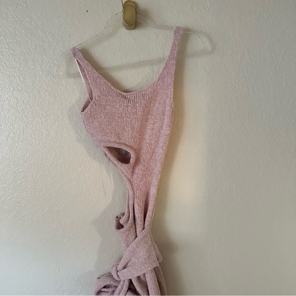 New Asta Allegra mini cutout dress pink size XS - Picture 13 of 16